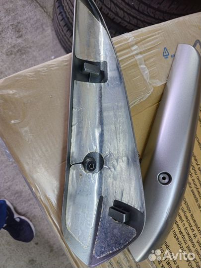 Защита глушителя мотоцикла Kawasaki zx10r 2006-07