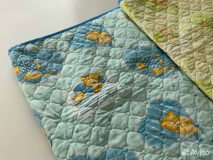 Бортик в детскую кроватку двусторонний