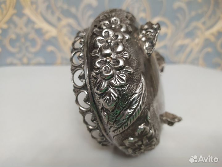 Серебряная Сахарница Конфетница