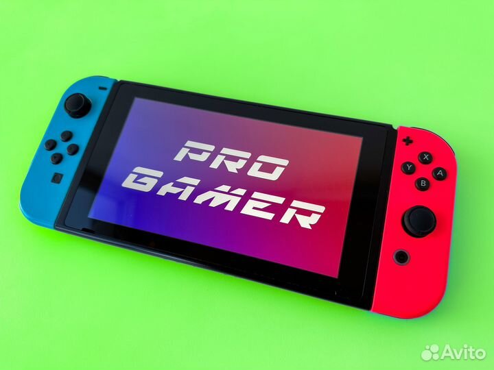 Nintendo Switch rev 2 256Gb прошитый