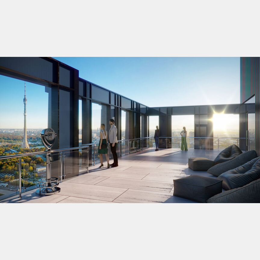 2-к. квартира, 62 м², 34/55 эт.