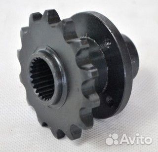 Звезда ведущая (530-14T) L60мм со ступицей тормоз
