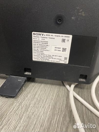 Телевизор на запчасти