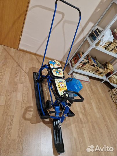 Снегокат двухместный