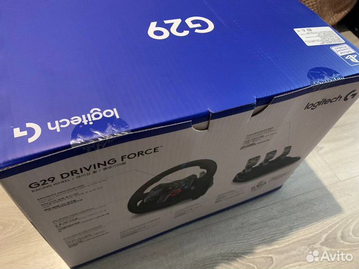 Logitech g29 руль с педалями