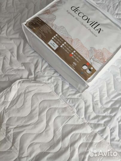 Наматрасник стеганый водонепроницаемый, 200х200см