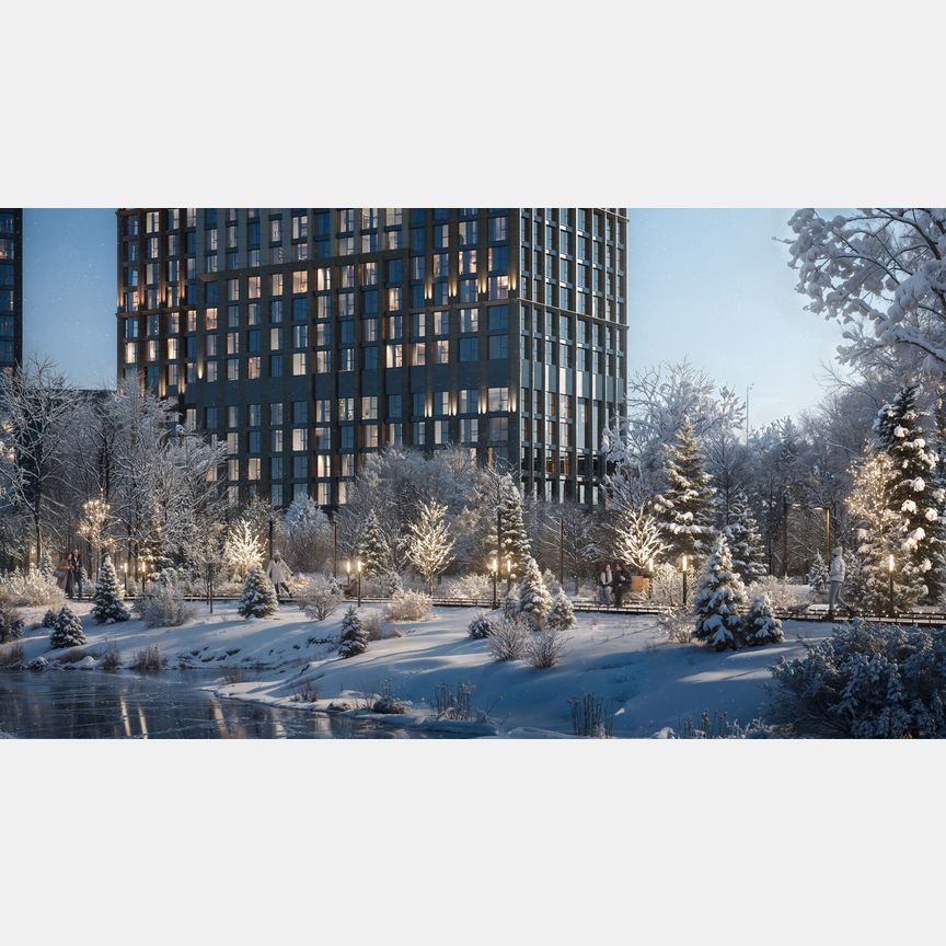 2-к. квартира, 80,1 м², 43/54 эт.