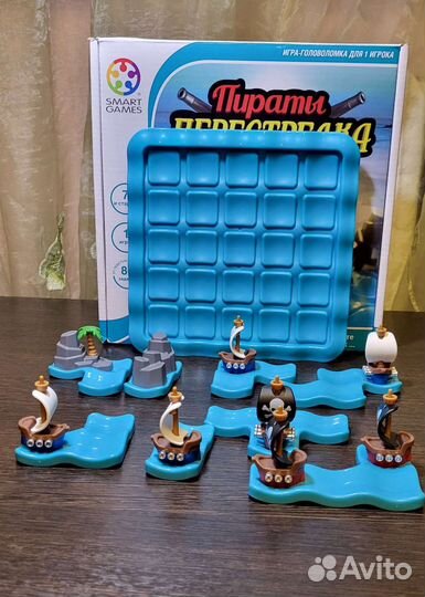 Логическая игра Bondibon Smart games Пираты