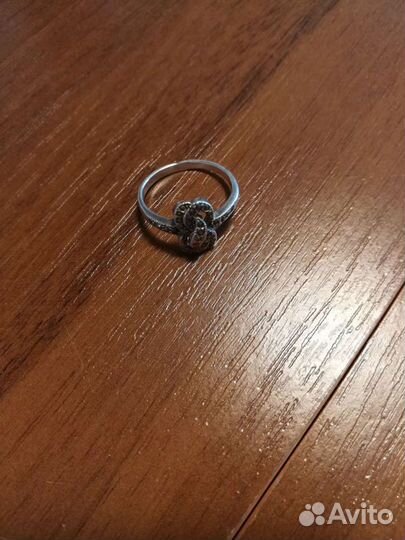 Серебряное кольцо советское 17,5 размер
