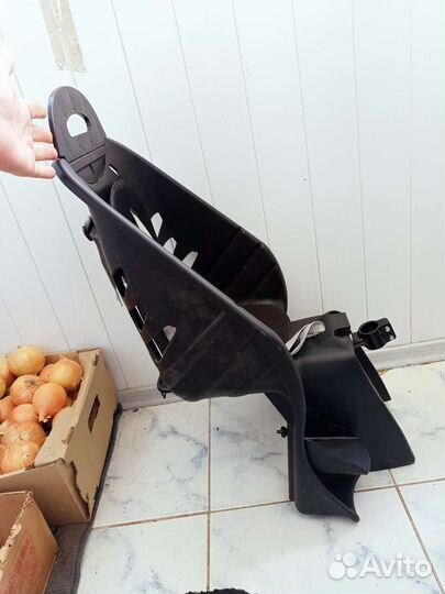 Детское велокресло заднее