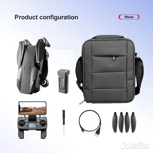 Квадрокоптер S135 EIS PRO YLR/C 3 аккумулятора