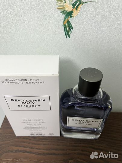 Givenchy gentlemen only 100 тестер