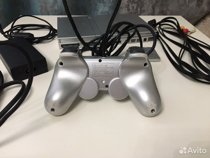 Sony playstation PS2 silver