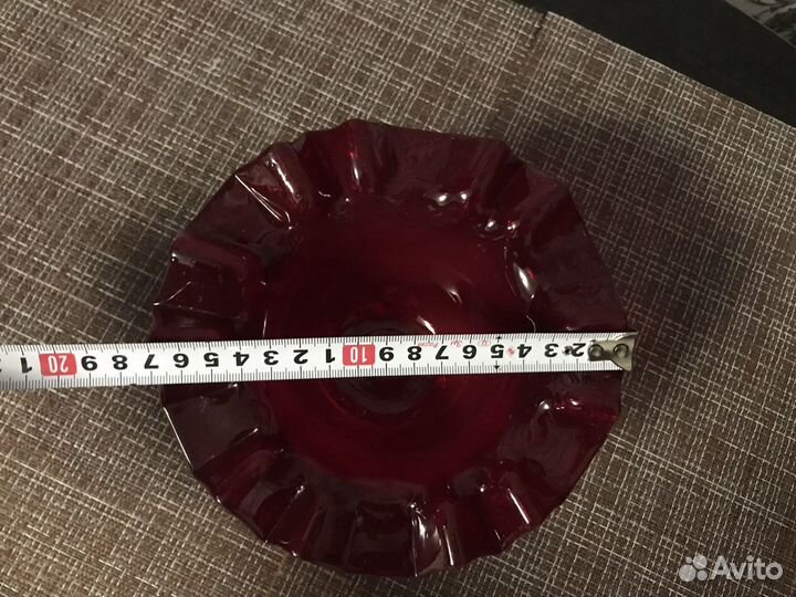 Конфетница. Стеклозавод Красный Май