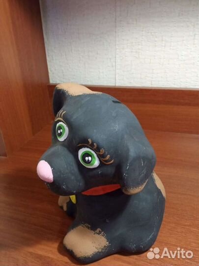 Игрушка- копилка из глины