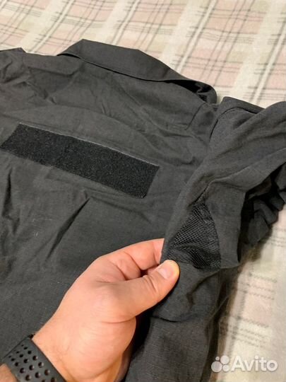 Китель и брюки спец комплект чёрный