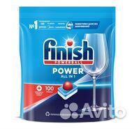 Таблетки для посудомоечных Finish all in one100 шт