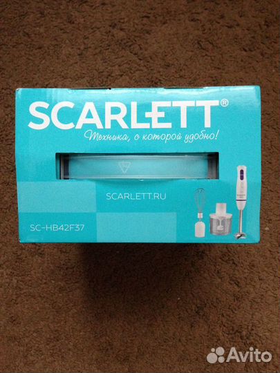 Кухонный процессор- блендер Scarlett SC-HB42F37