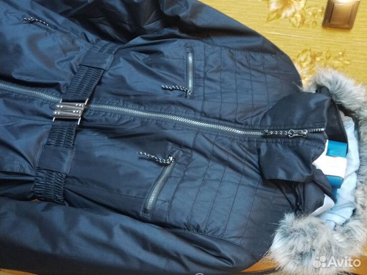 Куртка и спортивные штаны с лямками 46-48 р. Новые