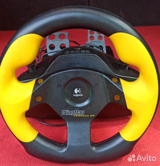 Руль+педали Logitech wingman formula GP