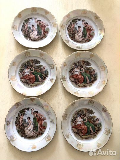 Тарелки Мадонна ГДР Kahla