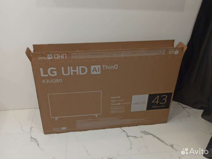Новый телевизор LG smart 4k
