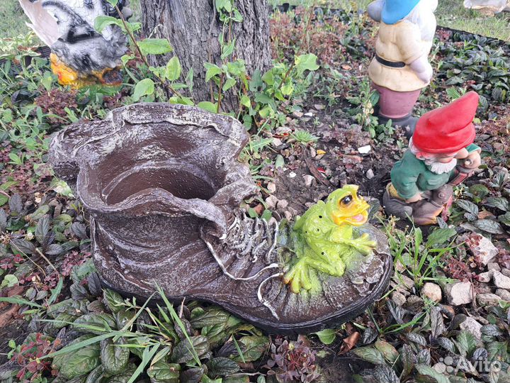 Гипсовые фигуры для сада