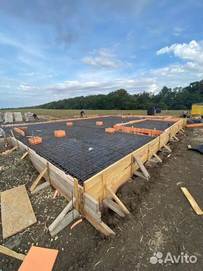 Строительство фундамента под ключ