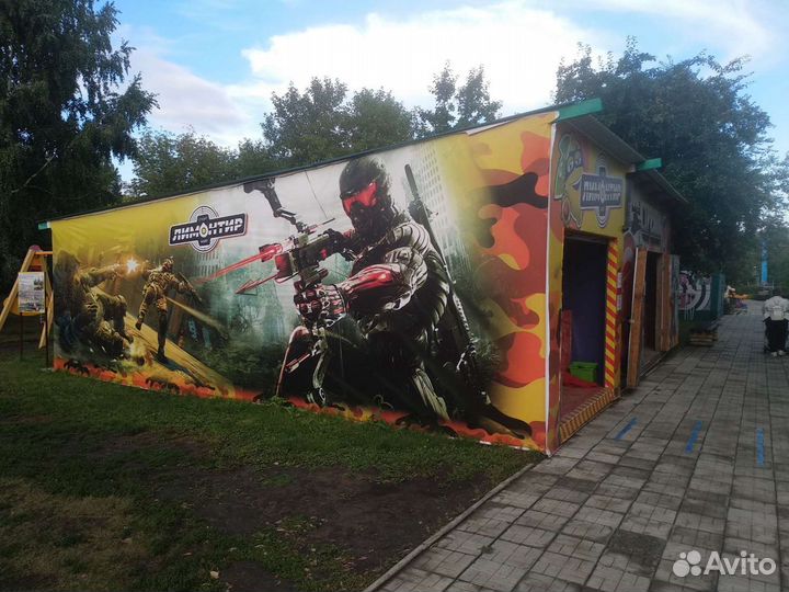 Два Тира для пневматики и страйкбола