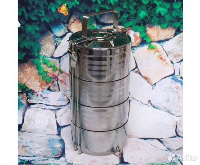 Контейнер для продуктов металлический