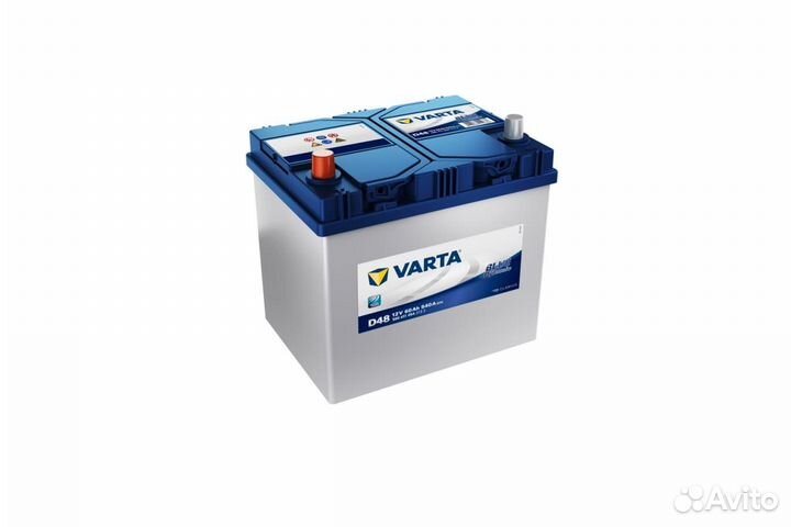 Аккумулятор Varta Blue Dinamic D48 12V 60Ah 540A