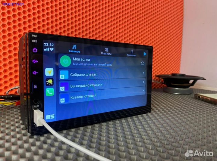 Магнитола 2DIN CarPlay и AndroidAuto