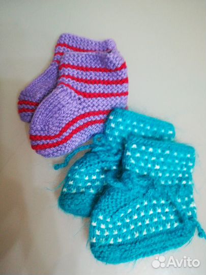 Детские вещи (пинетки)