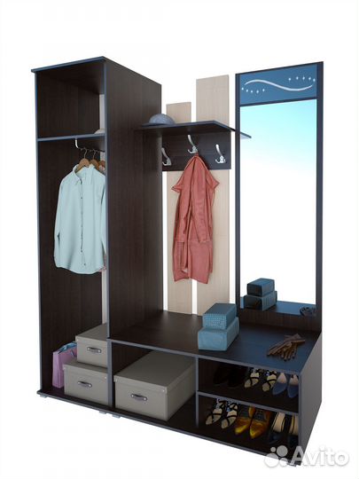 Прихожая Комфорт венге / белфорд