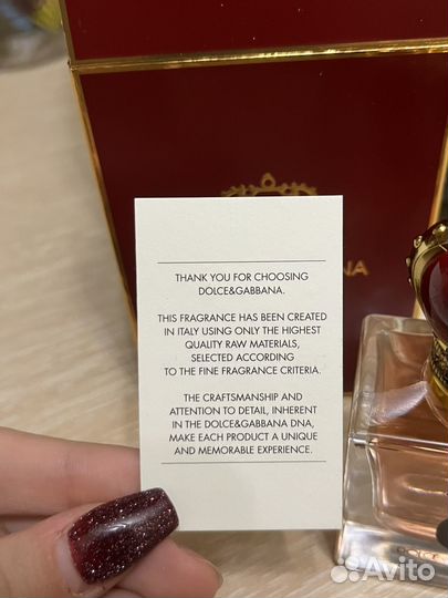 Dolce gabbana духи