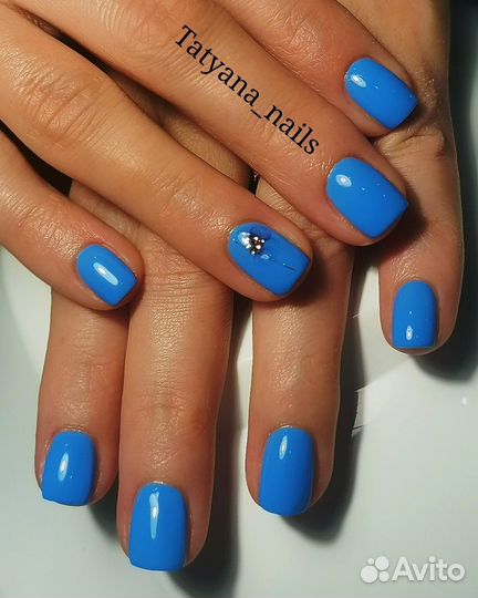 Маникюр с покрытием гель-лаком