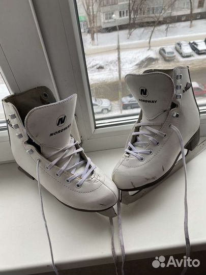 Коньки детские на девочку 32 размер