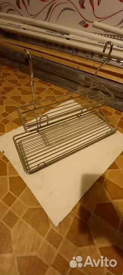 Полка на рейлинг для кухни