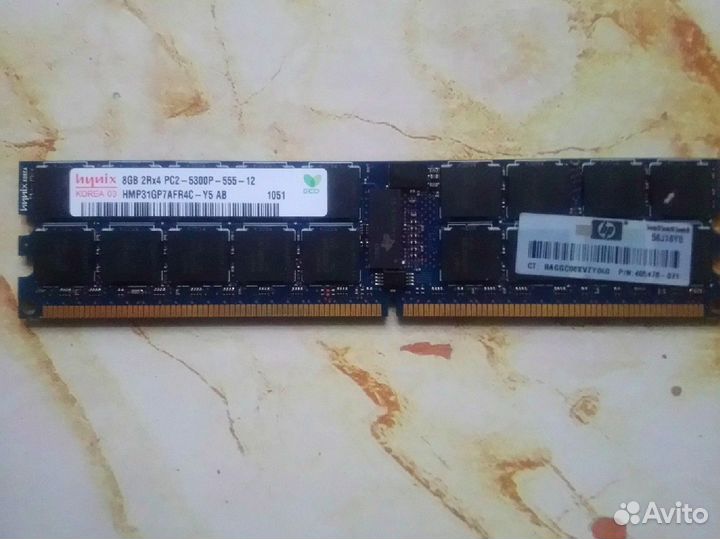 Оперативная память 8gb ddr2 ecc