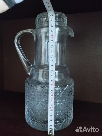 Кувшин, графин и стопки