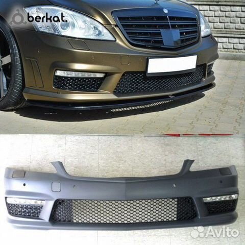 W 221 бампер 63 amg