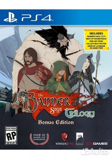The Banner Saga Trilogy Bonus Edition (PS4) русска