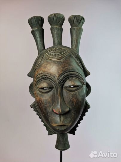 Африканская маска народности Бауле