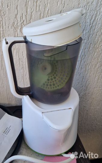 Пароварка блендер philips avent 2 в 1 для дет.пит