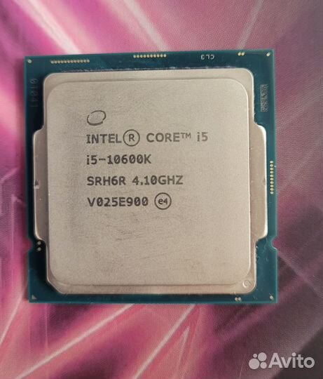 Процессор Intel Core i5-10600K