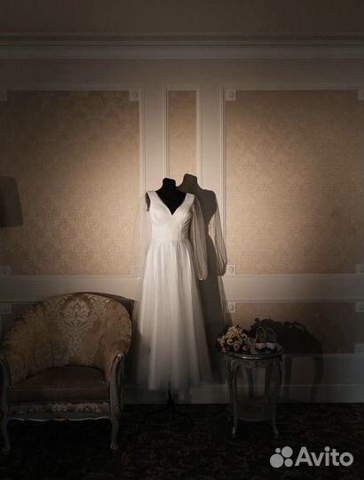 Свадебное платье 42-44 размер