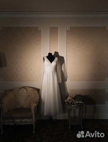 Свадебное платье 42-44 размер