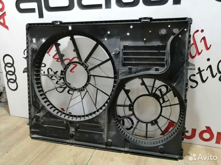 Диффузор радиатора audi q7 4l 3.6