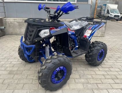 Квадроцикл Motax Grizlik A125 черно-синий