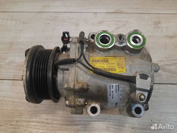 Компрессор кондиционера ford mondeo III/transit